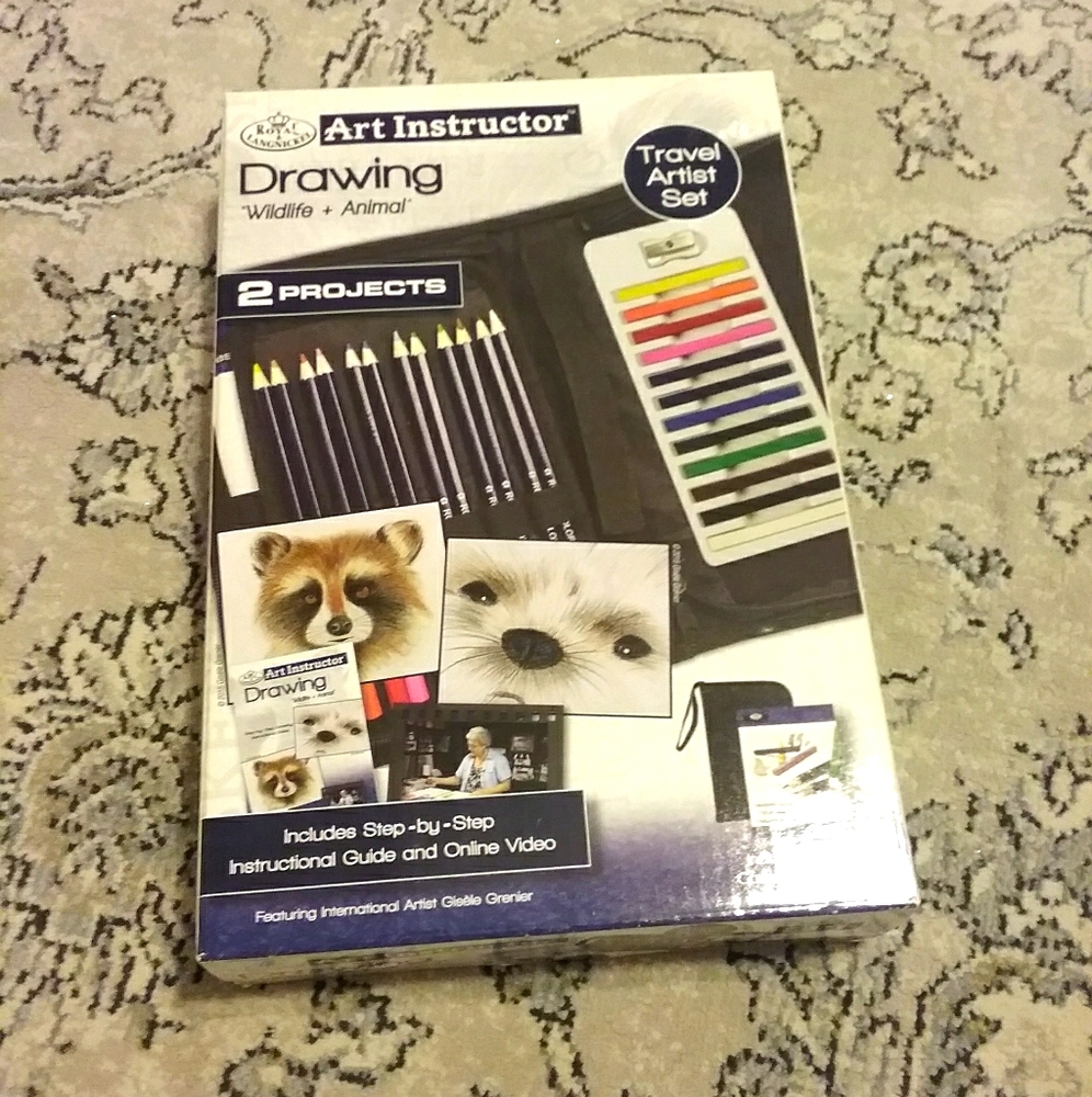 Art Instructor Drawing Guide and Kit